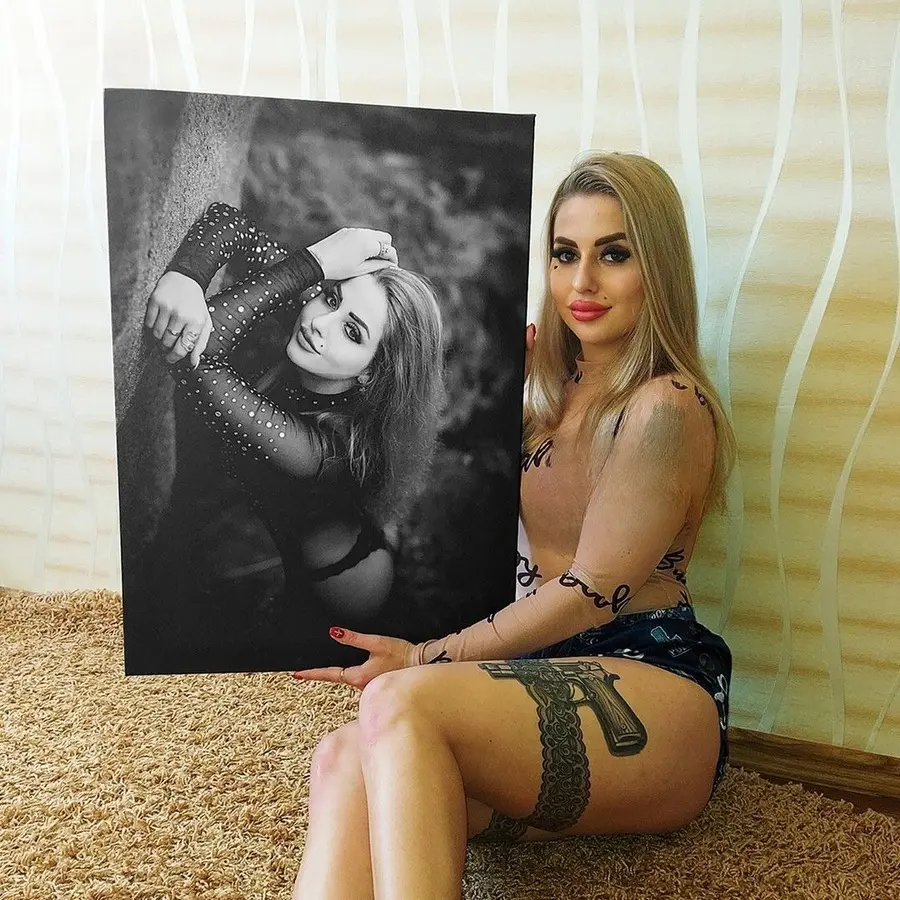 murales de pared Cuadro sobre lienzo a partir de su propia fotografía s34710