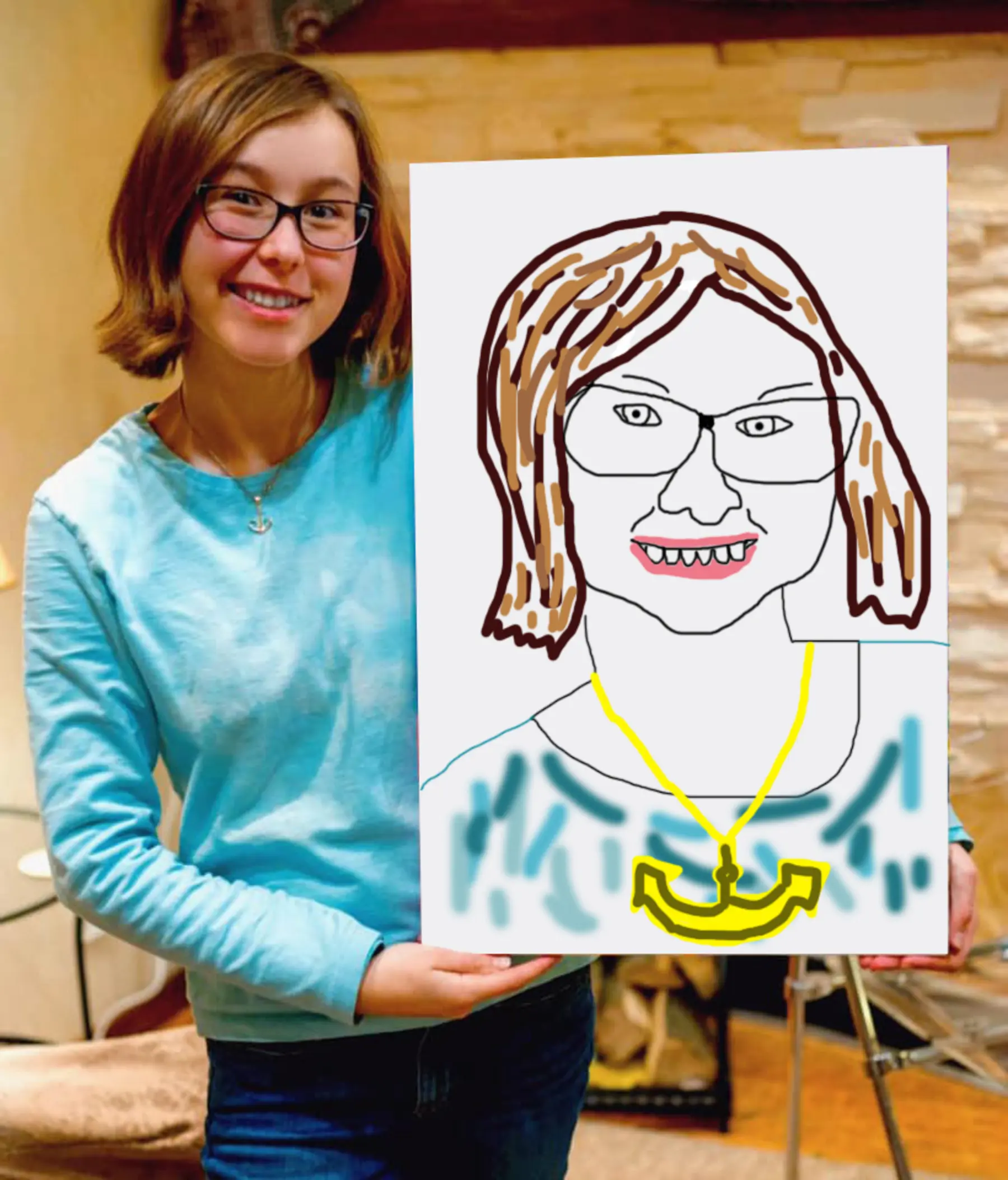 murales de pared Hacer un retrato a partir de una fotografía s34836