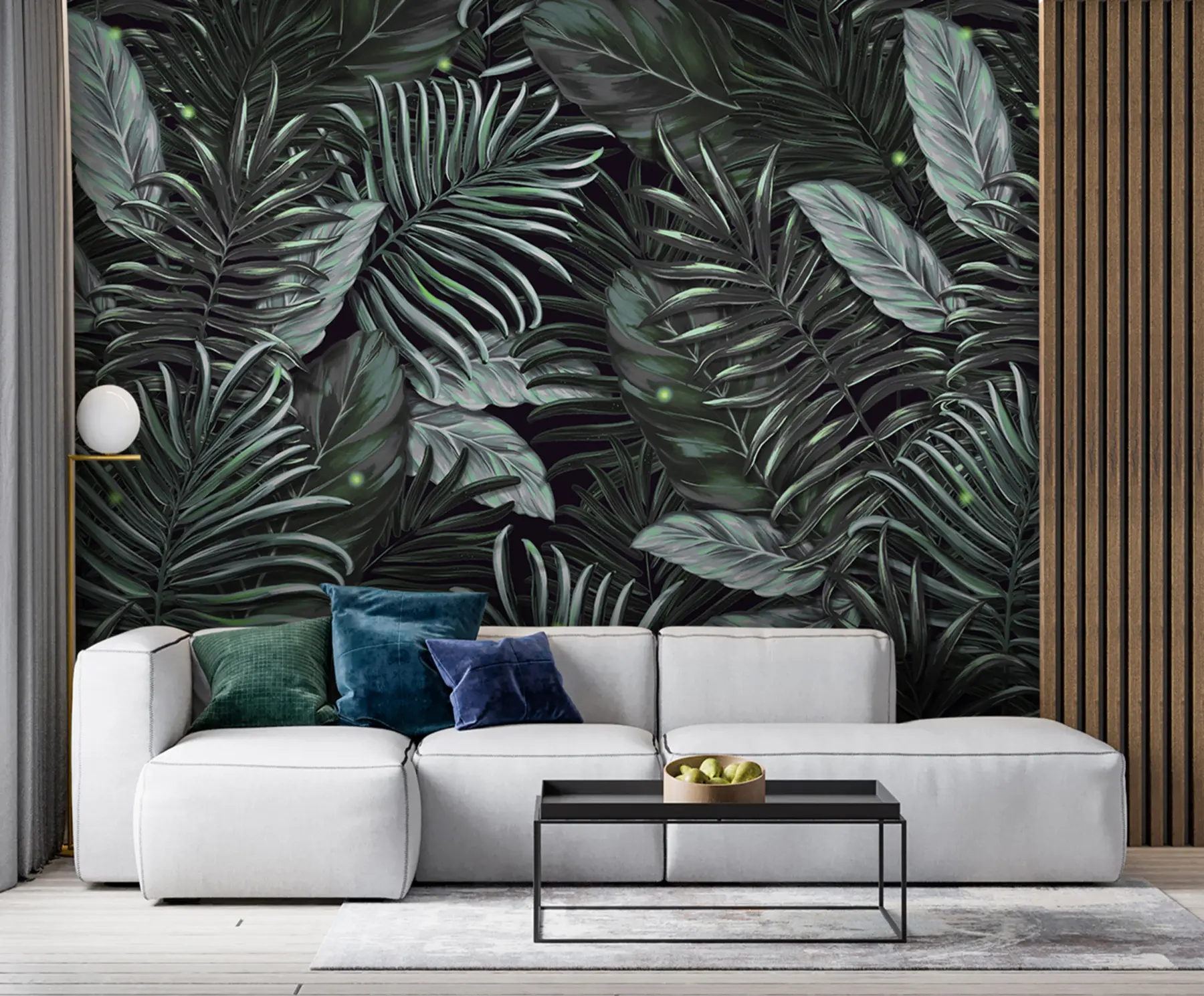 murales de pared Hojas u95936