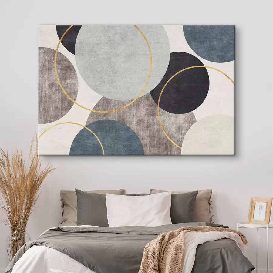 murales de pared Gris, arte y diseño s34791