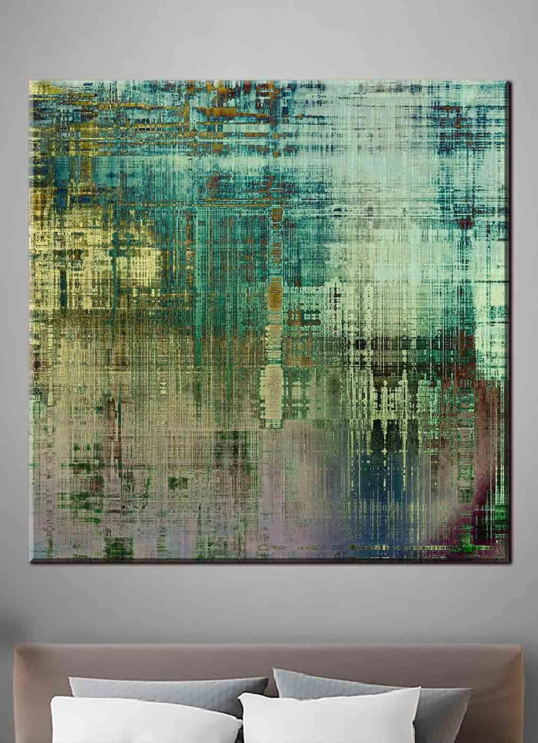 murales de pared Azur, aguamarina y arte s34626