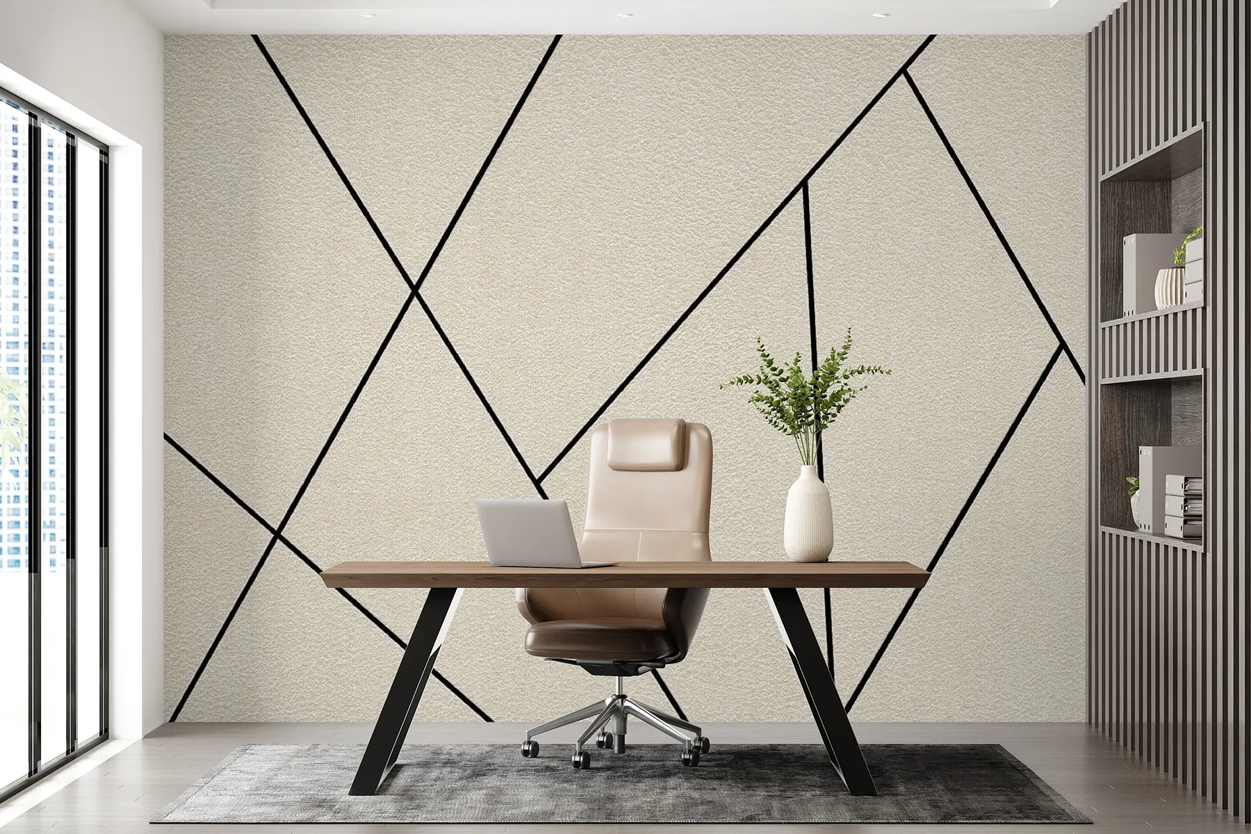 murales de pared Cruces en la pared, estilo minimalista u11256