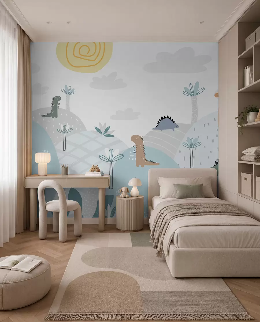 murales de pared mundo de los dinosaurios u96460