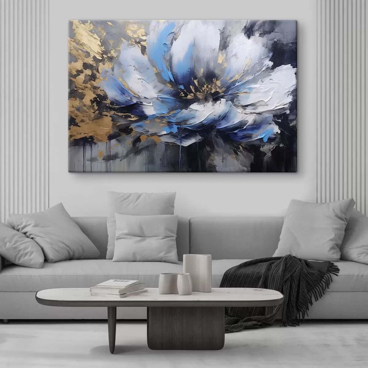 murales de pared Pintura artística, planta y pintura s35384