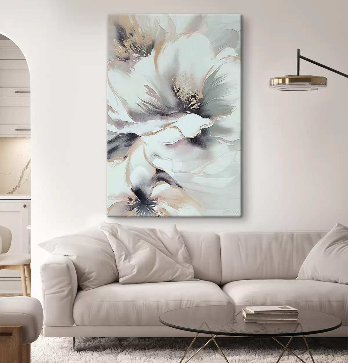 murales de pared Flor, planta y pétalo s35428