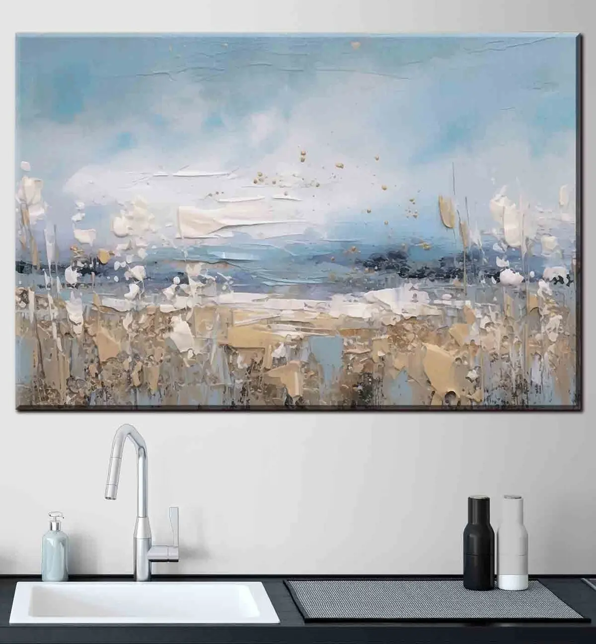 murales de pared Nube, pintura artística y pintura s35430