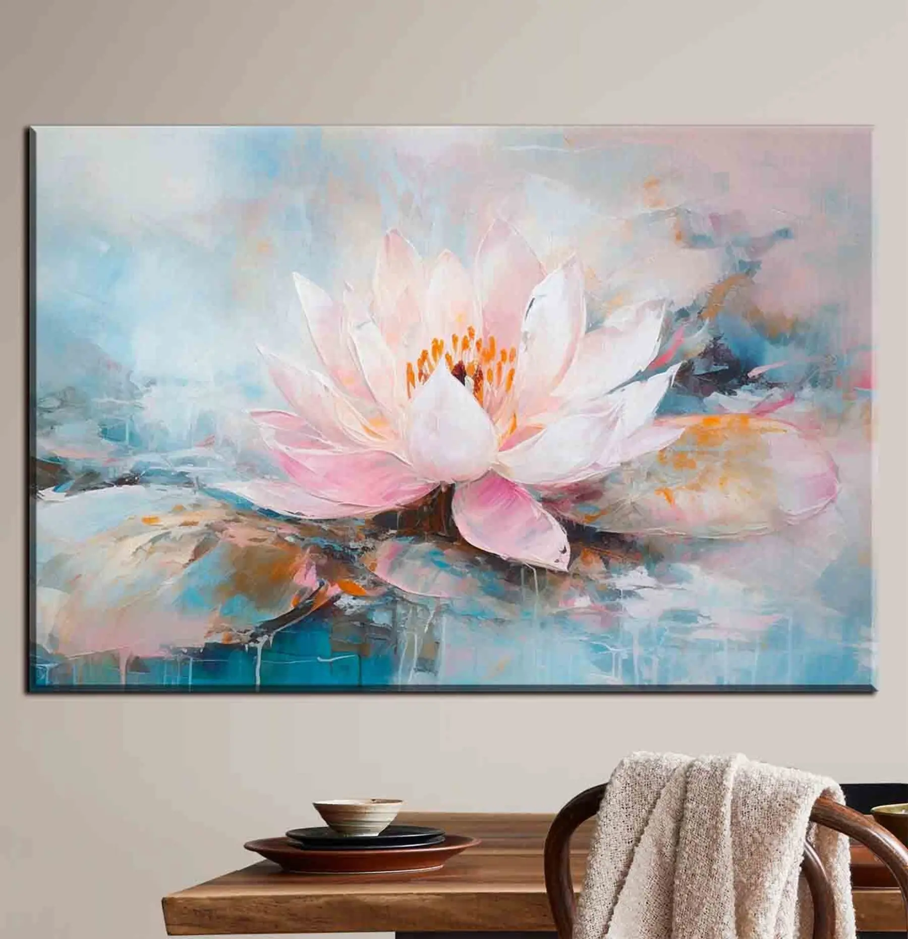 murales de pared Flor, planta y pintura. s35449