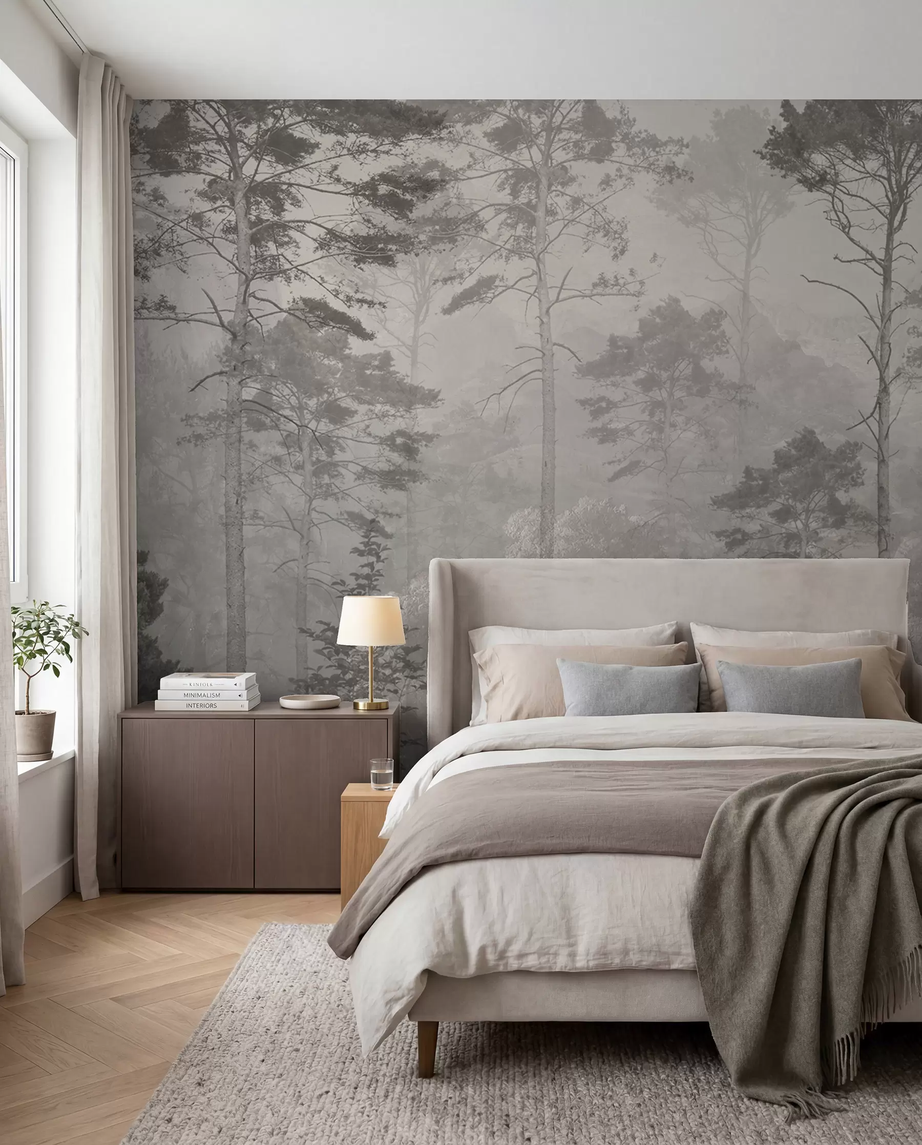 murales de pared Velo del bosque u97190