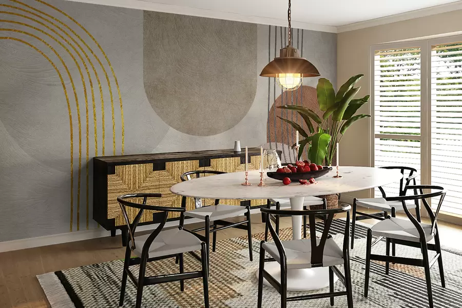 murales de pared Patrón bohemio abstracto u97255