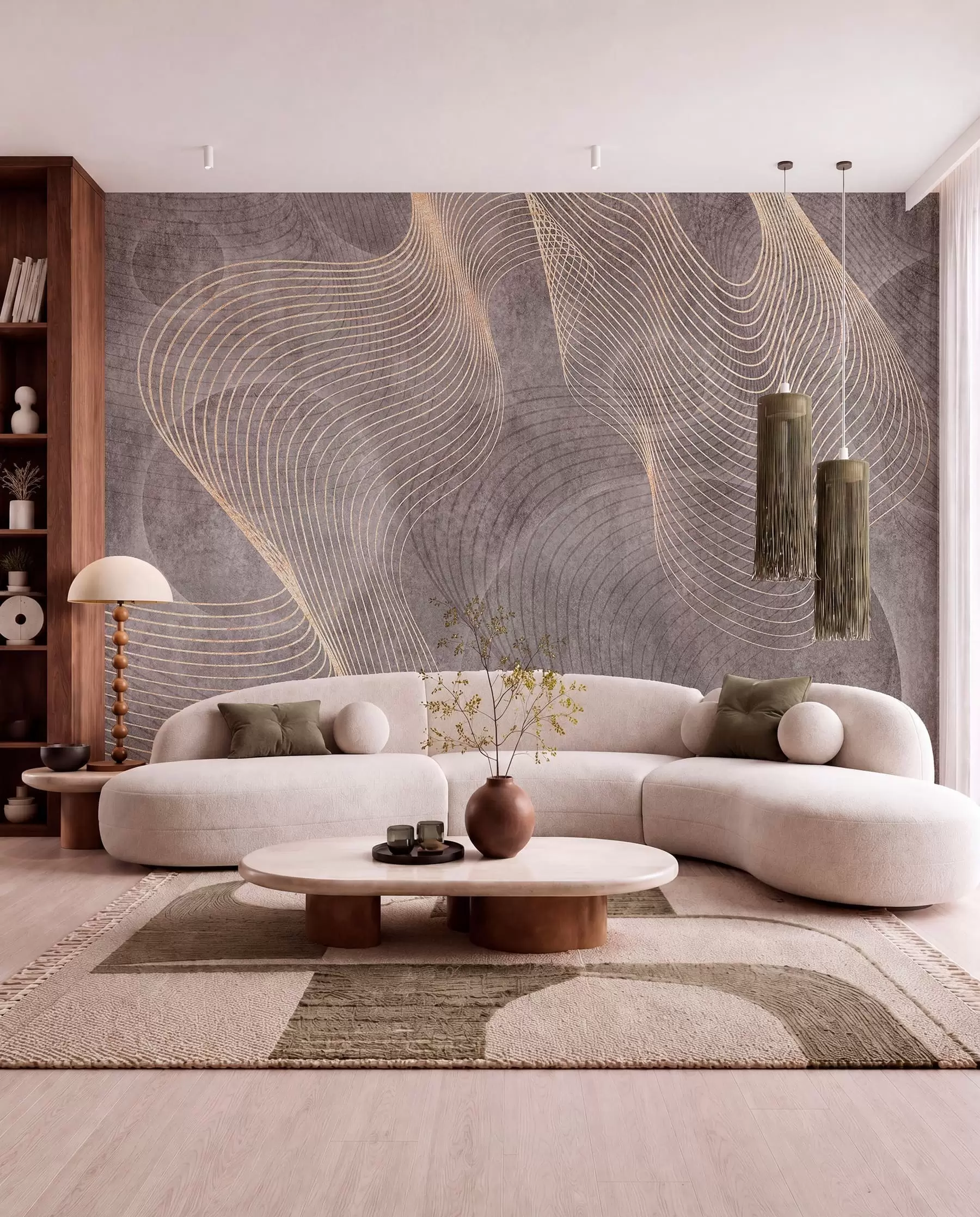 murales de pared Luz tejida u97469