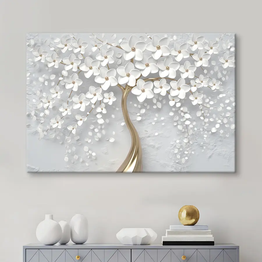 murales de pared Árbol dorado s35856