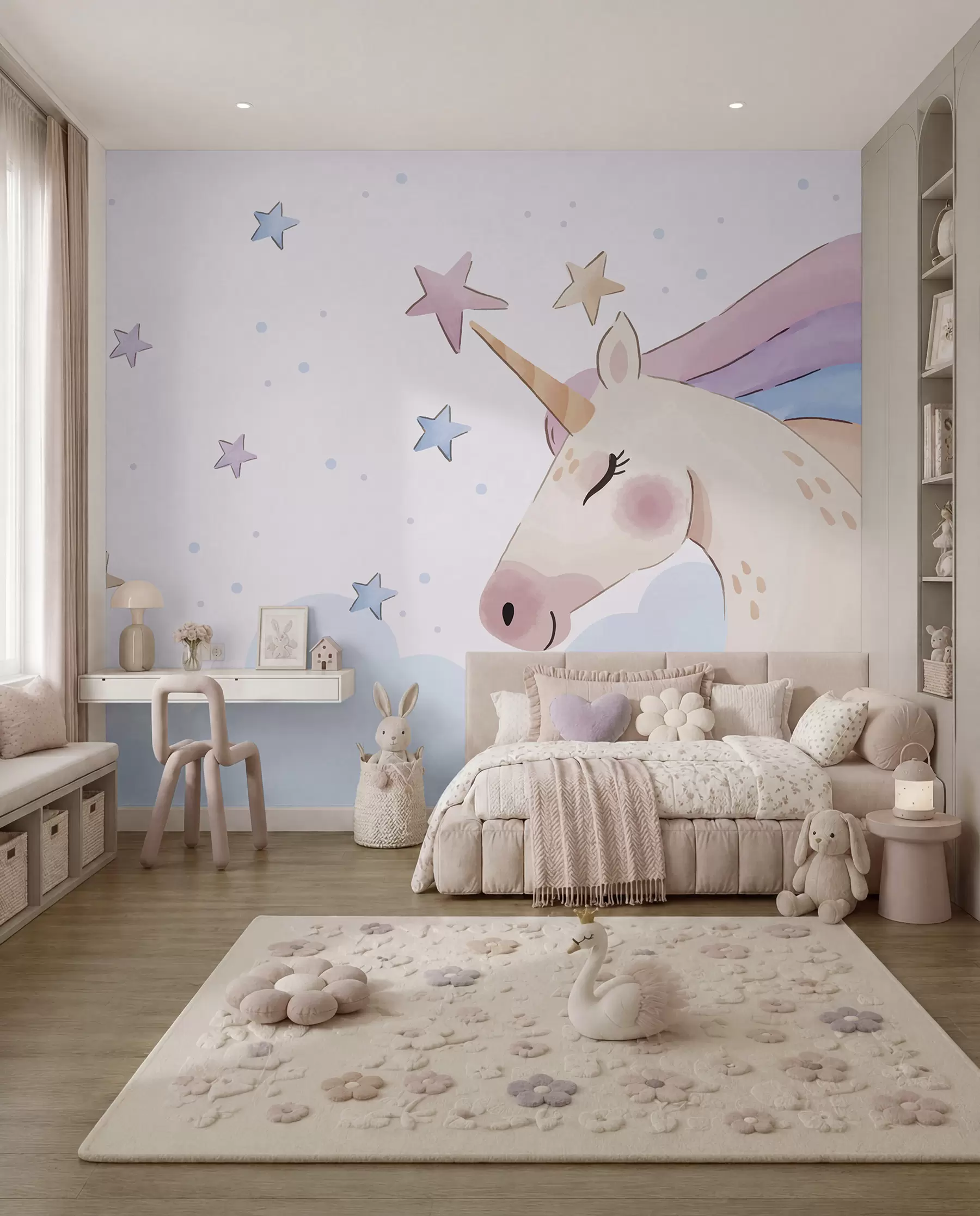 murales de pared Unicornio u97532
