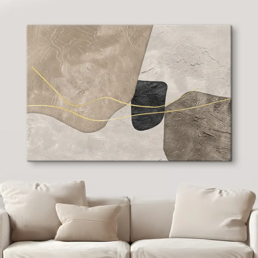 murales de pared Abstracción texturizada s36154