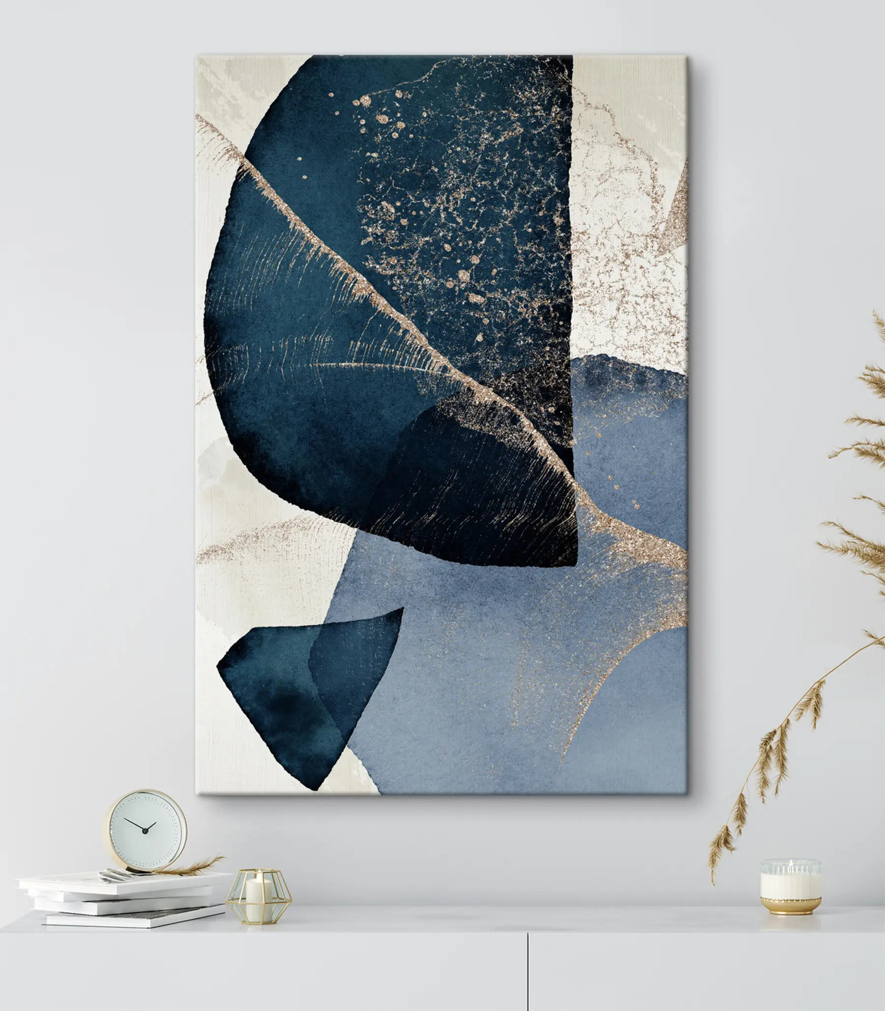 murales de pared Composición abstracta en acuarela s36151