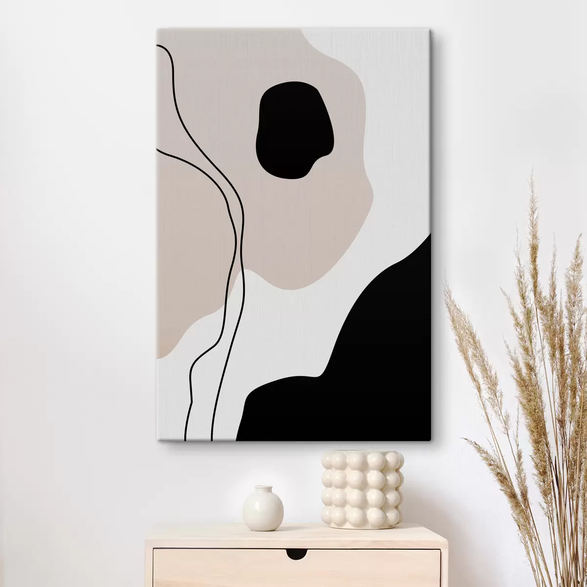 murales de pared Formas y líneas abstractas s36155