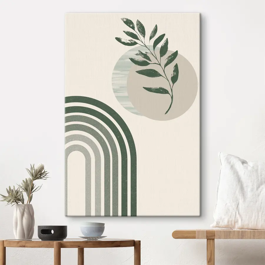 murales de pared Estilo boho moderno minimalista abstracto s36176