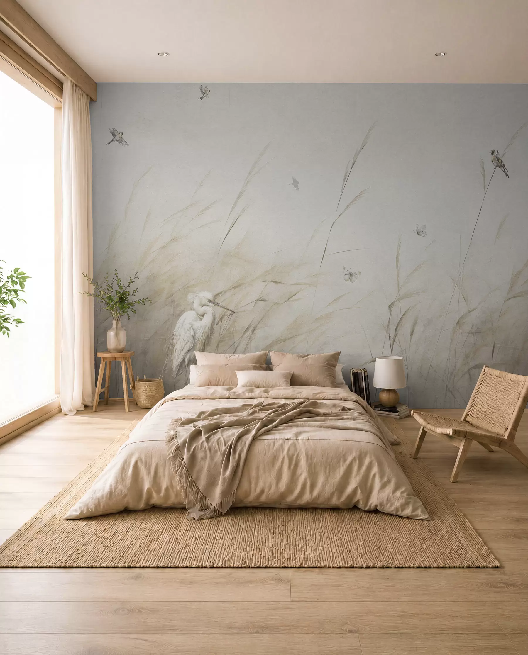 murales de pared Juncos en la brisa u98439