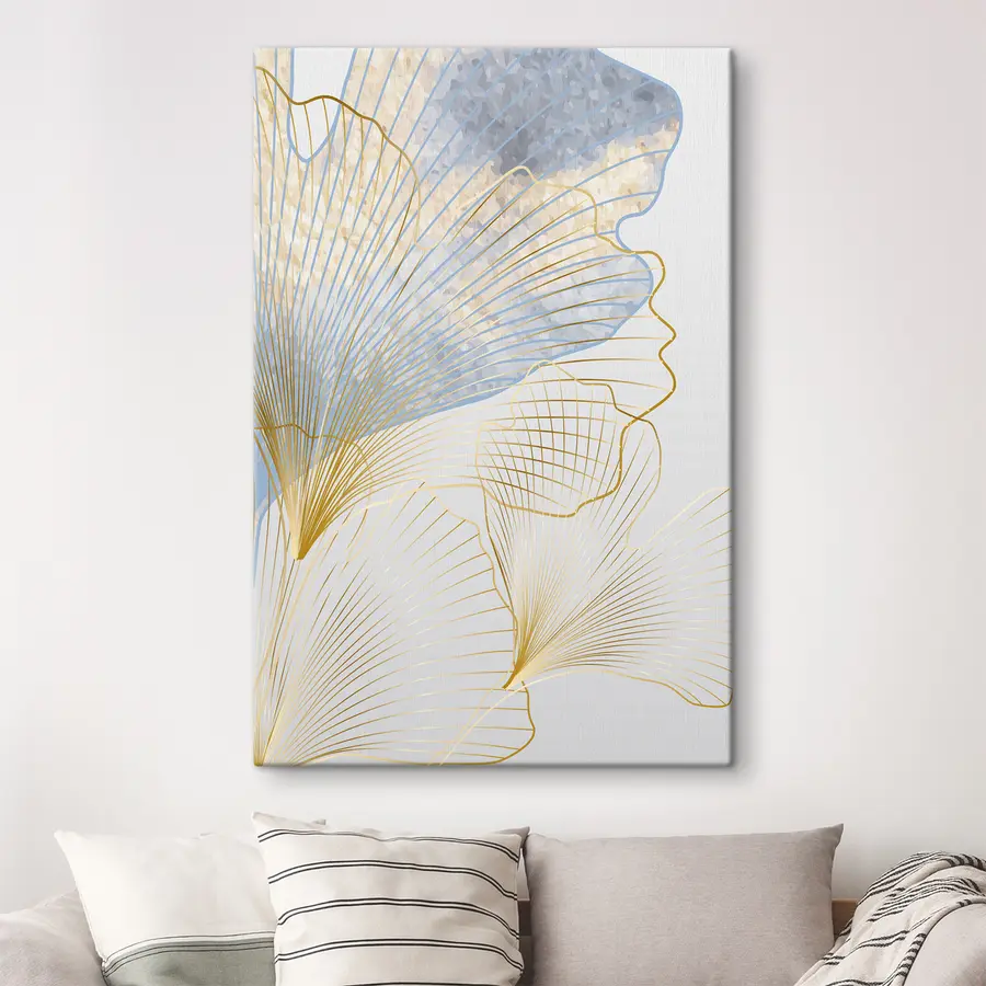 murales de pared Líneas elegantes y tonos suaves combinados s36487