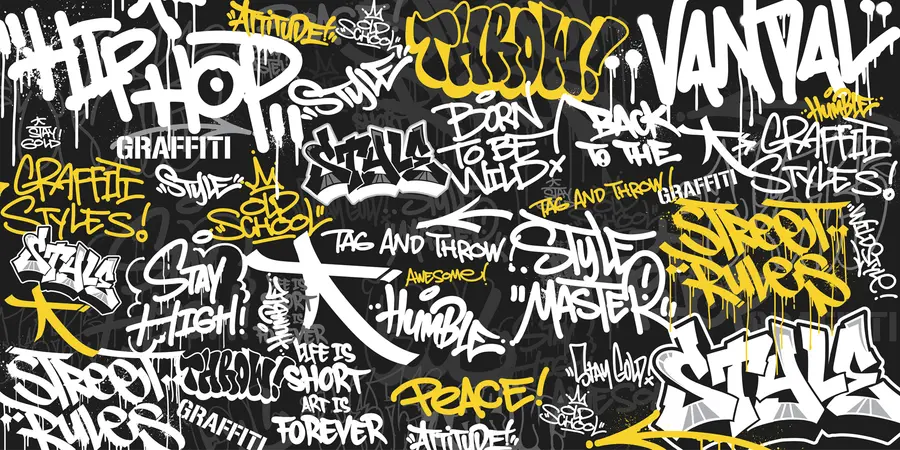 murales de pared Graffiti u98895