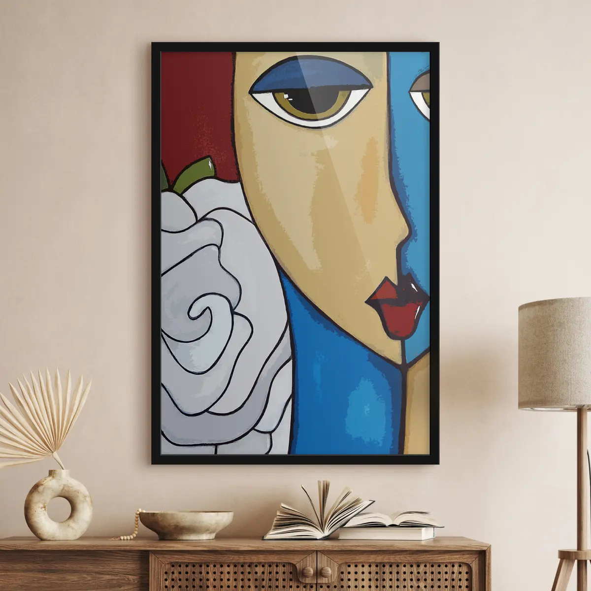 Poster Dualidad de color y emoción f03659