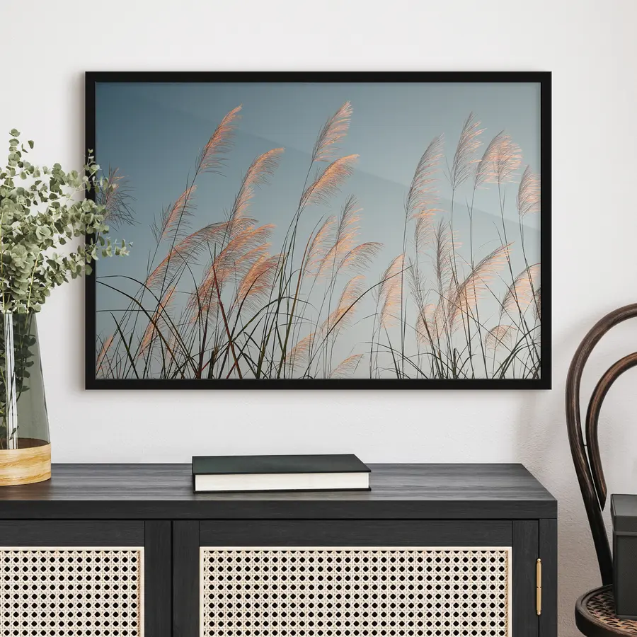 murales de pared Suave brisa entre las hierbas altas f33593