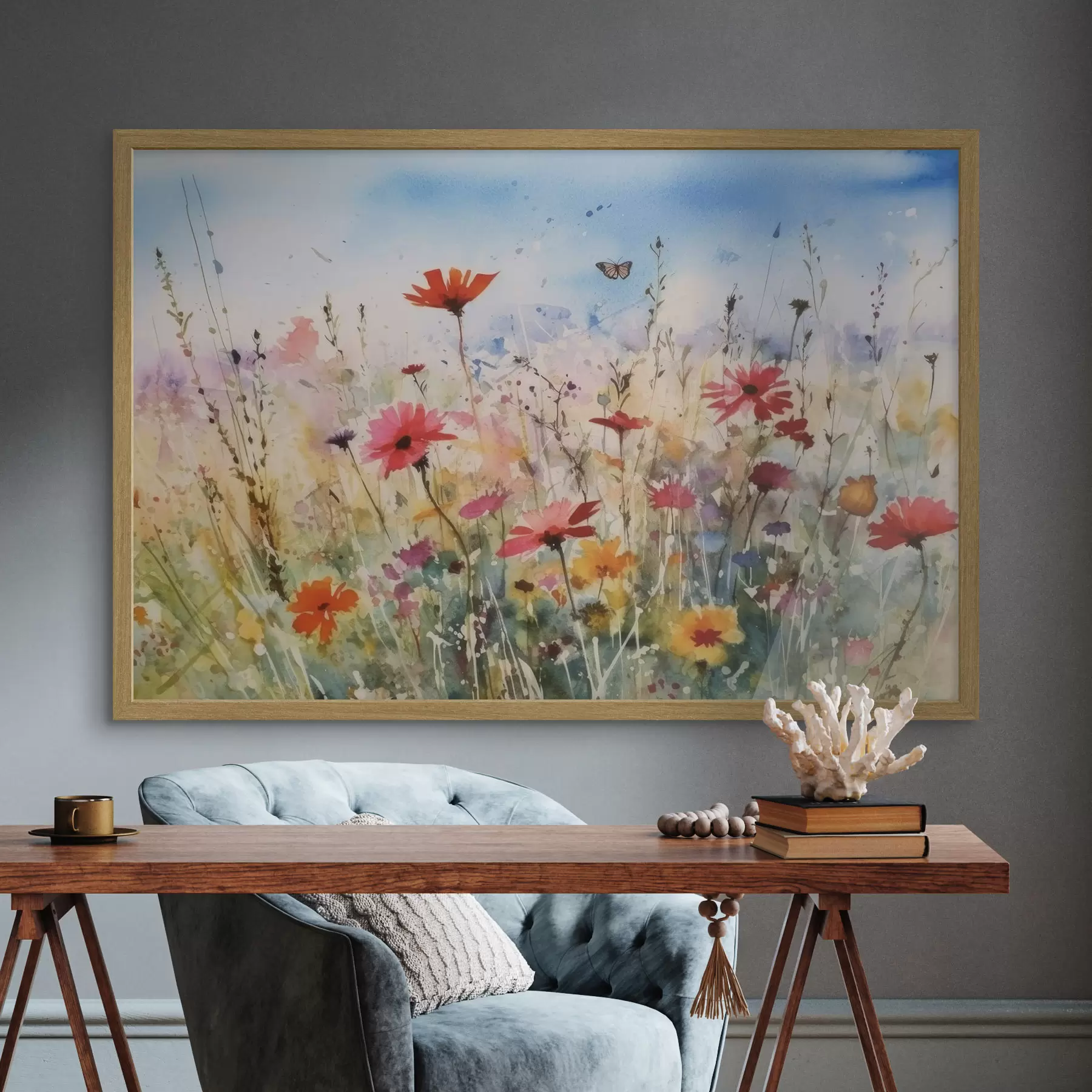 murales de pared Flores y promesa f33668