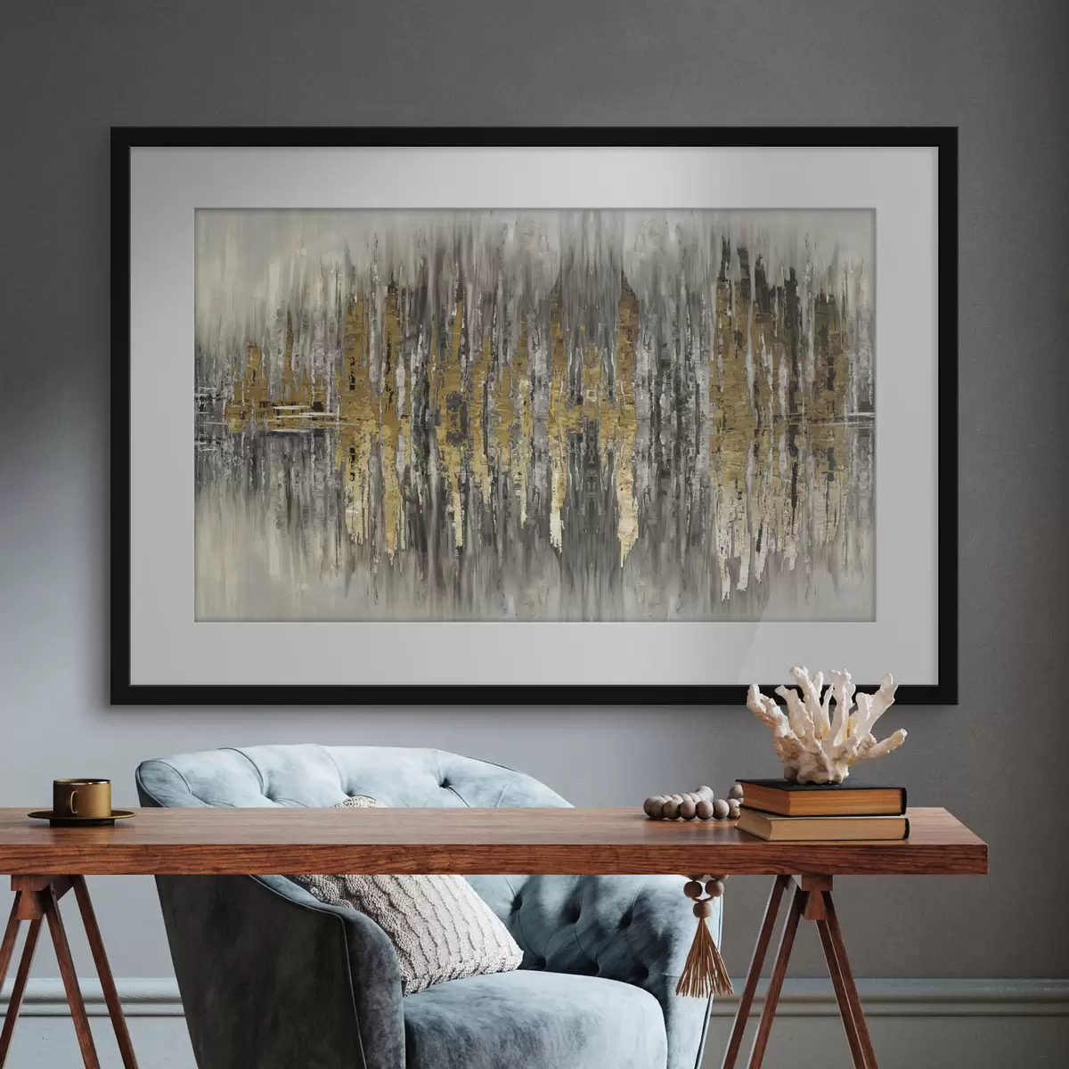 Poster Ecos dorados f33724