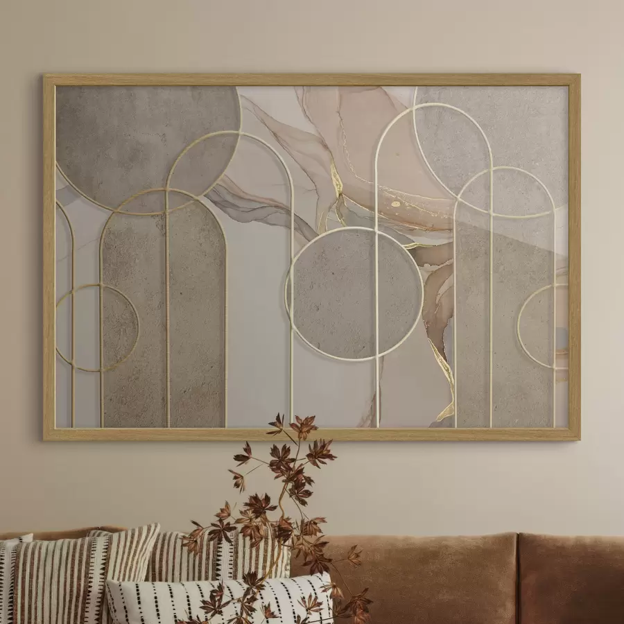 murales de pared Arcos de calma f34773
