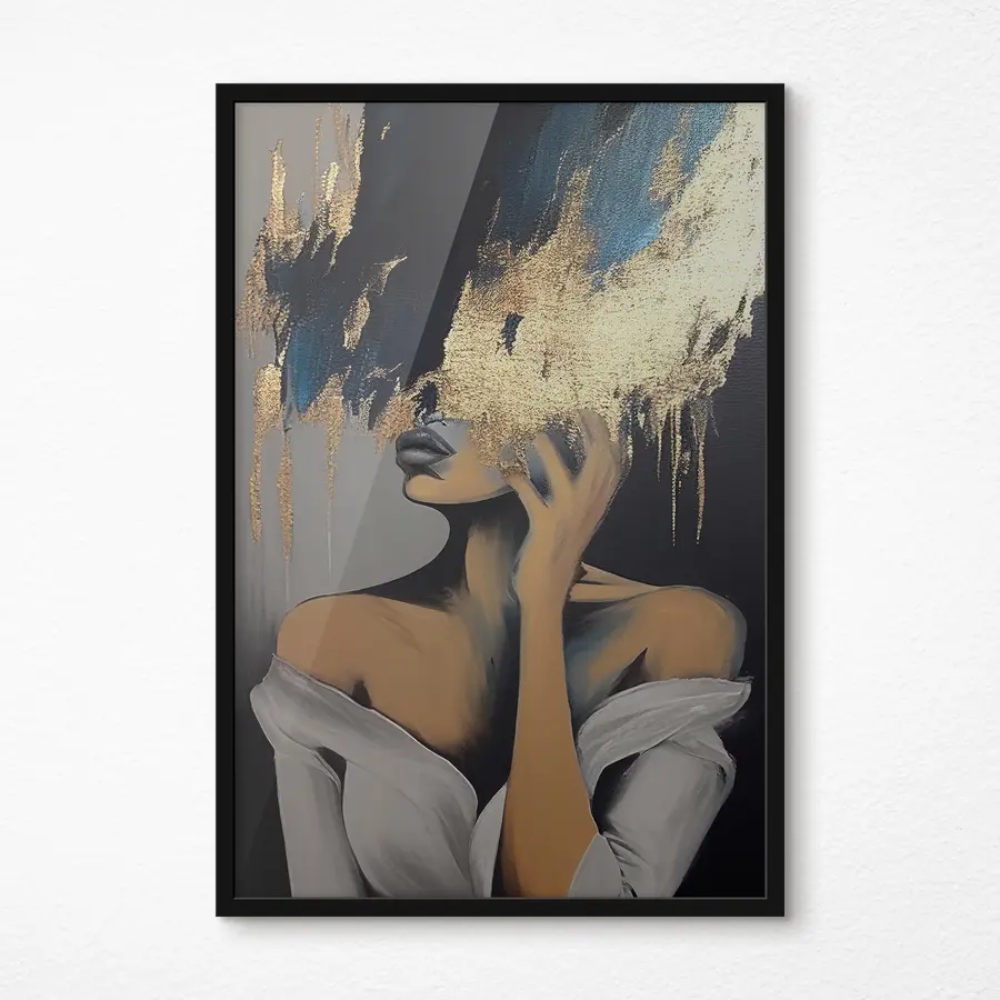 murales de pared Belleza elegante capturada en colores vibrantes. f34863