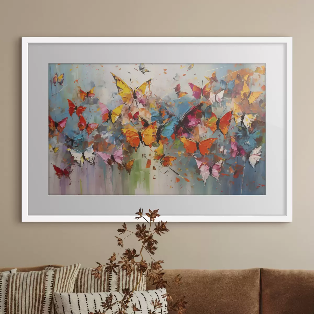 Poster Confeti de mariposas f35376