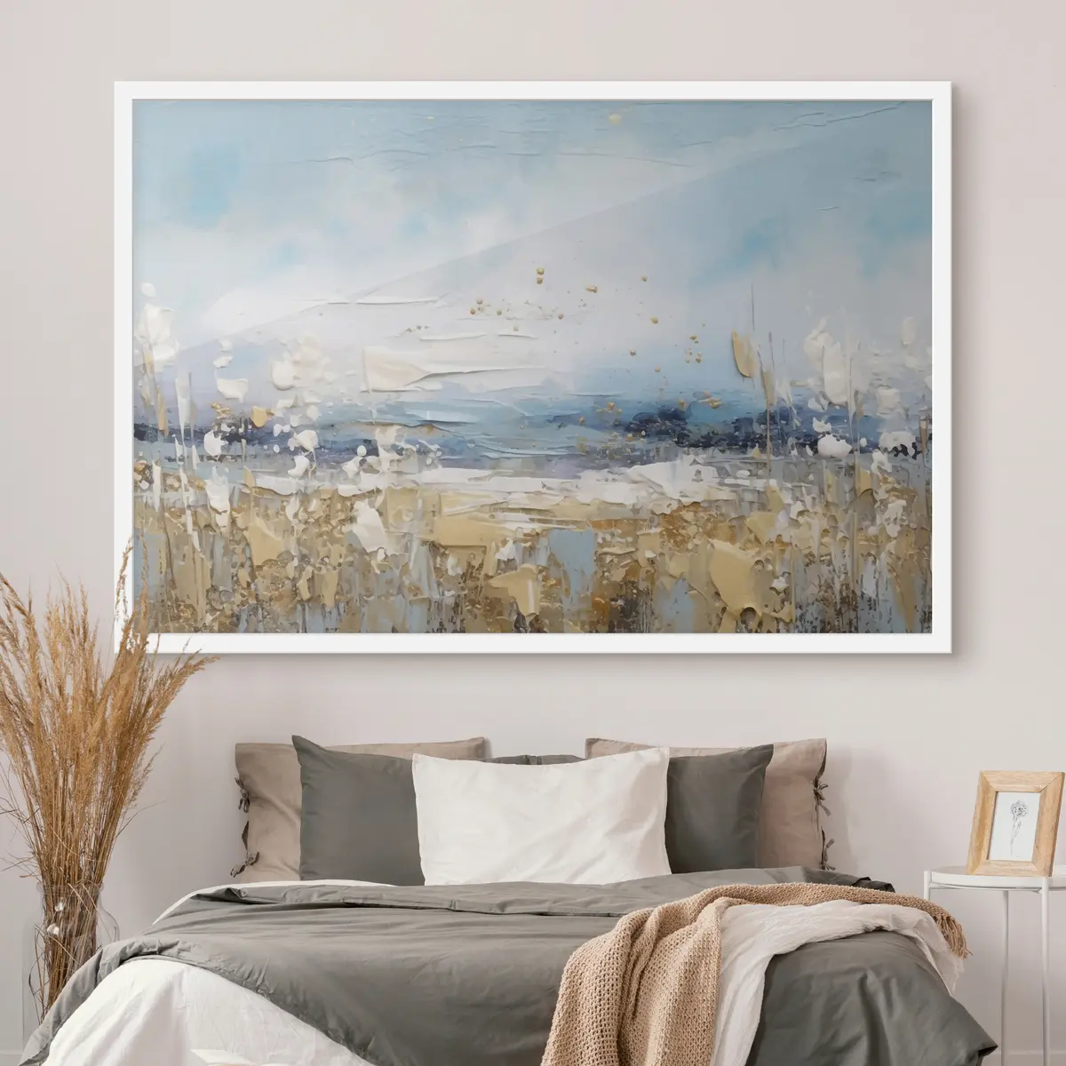 Poster Paisaje sereno con suaves tonos pastel. f35430
