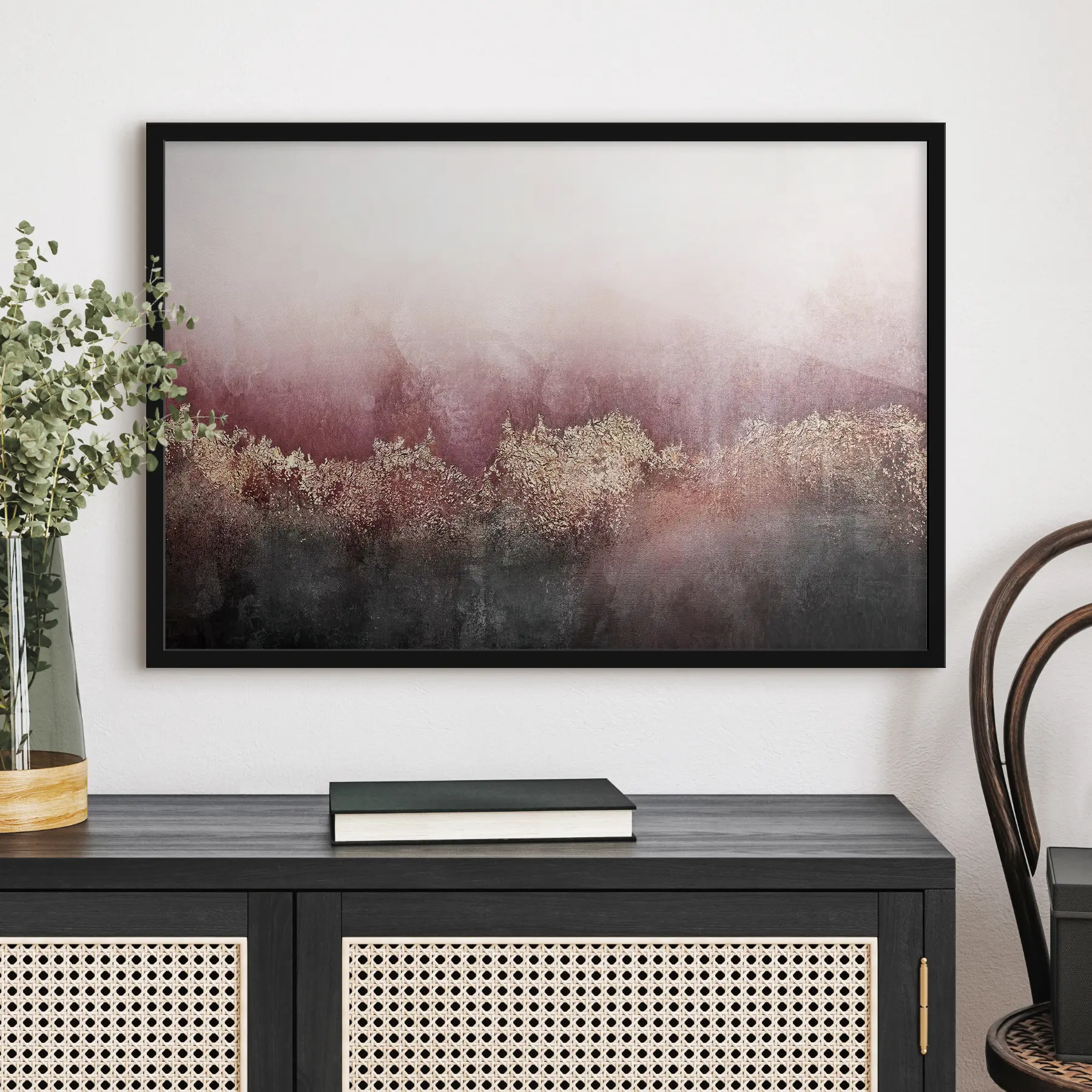 murales de pared Tonos serenos del abrazo de la naturaleza f35844