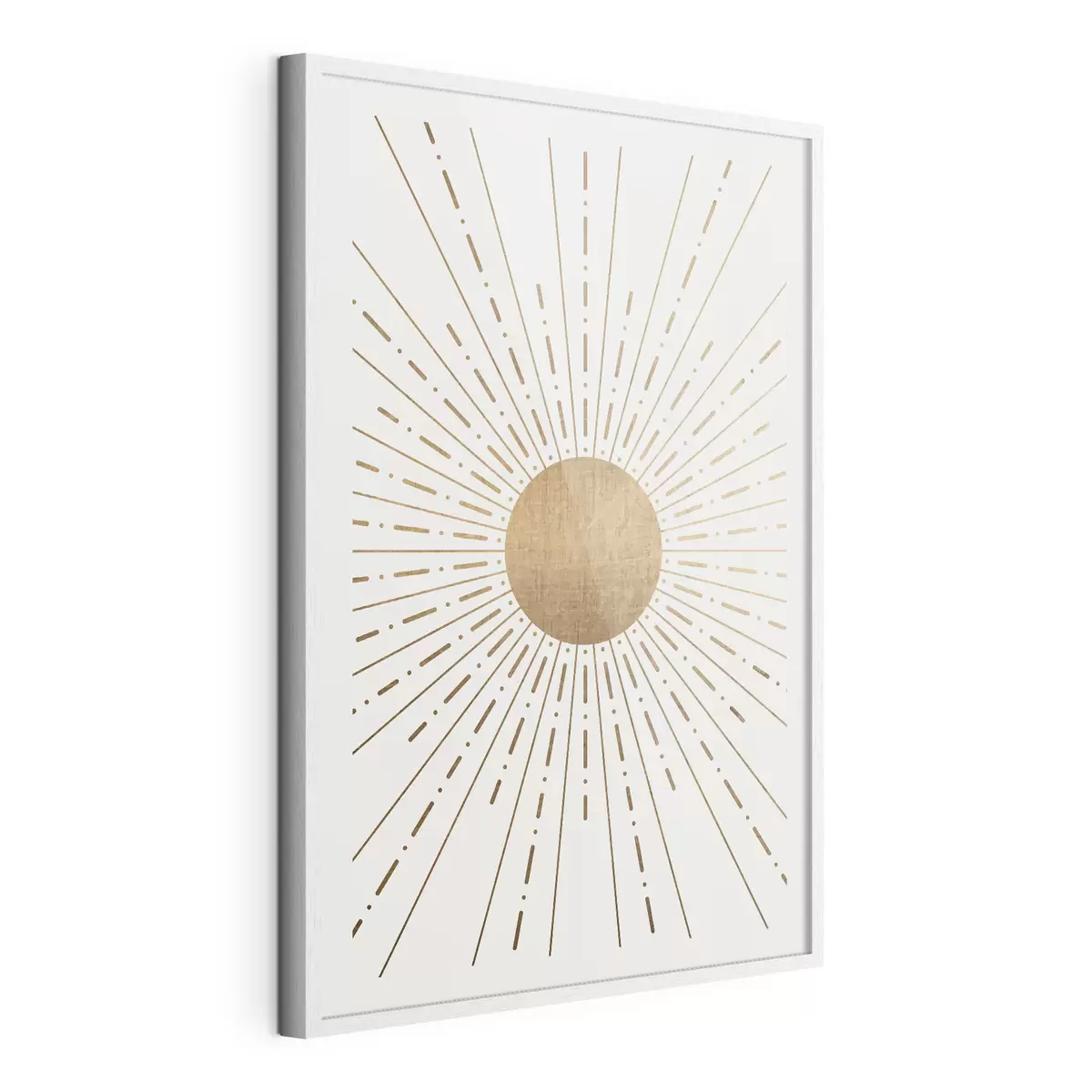 Poster Rayos radiantes que abrazan el orbe central f35879