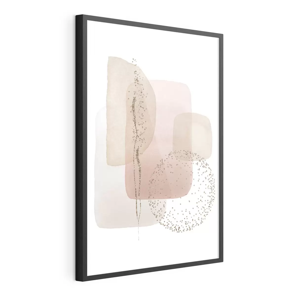 Poster Los colores y las formas abstractas se mezclan armoniosamente f35959