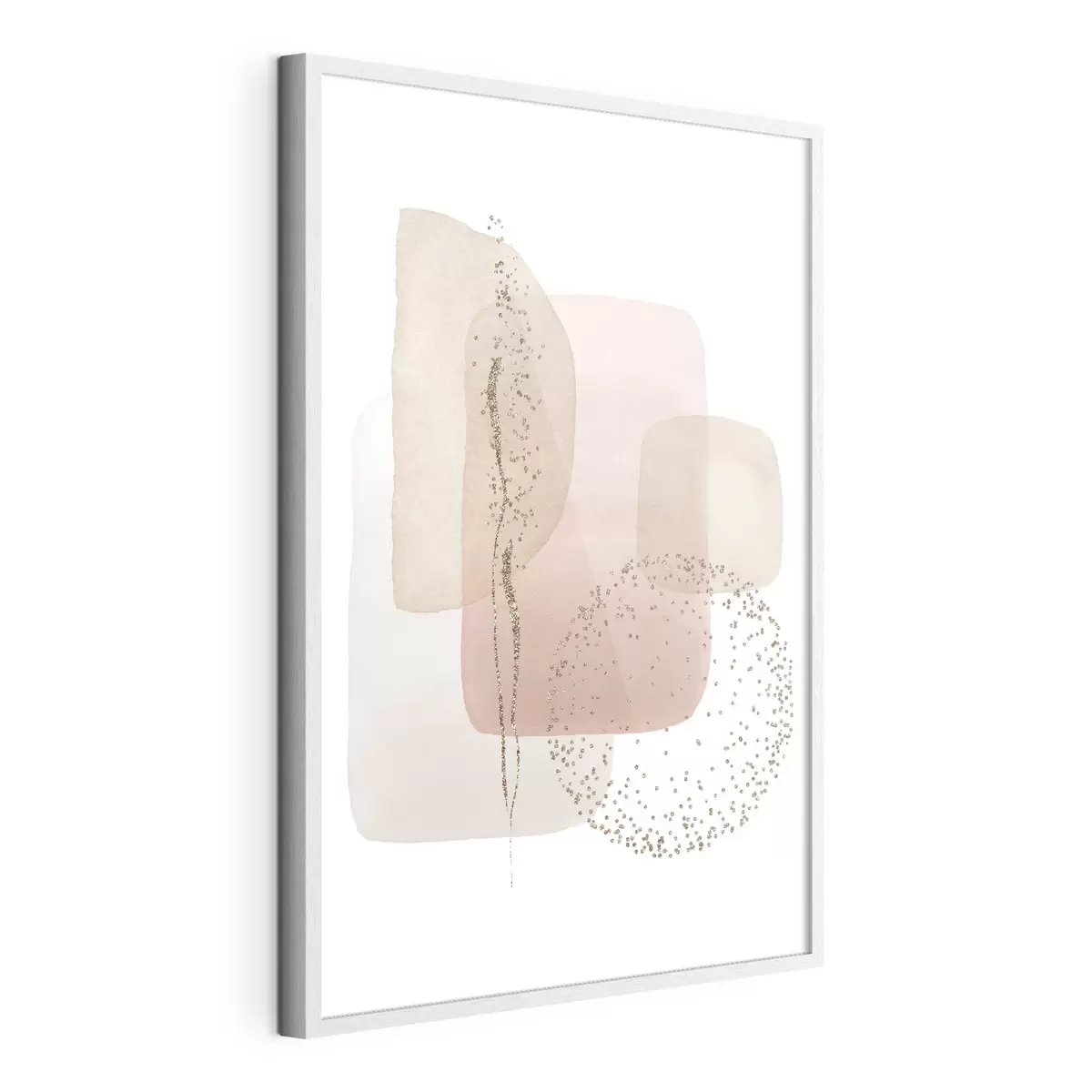 Poster Los colores y las formas abstractas se mezclan armoniosamente f35959