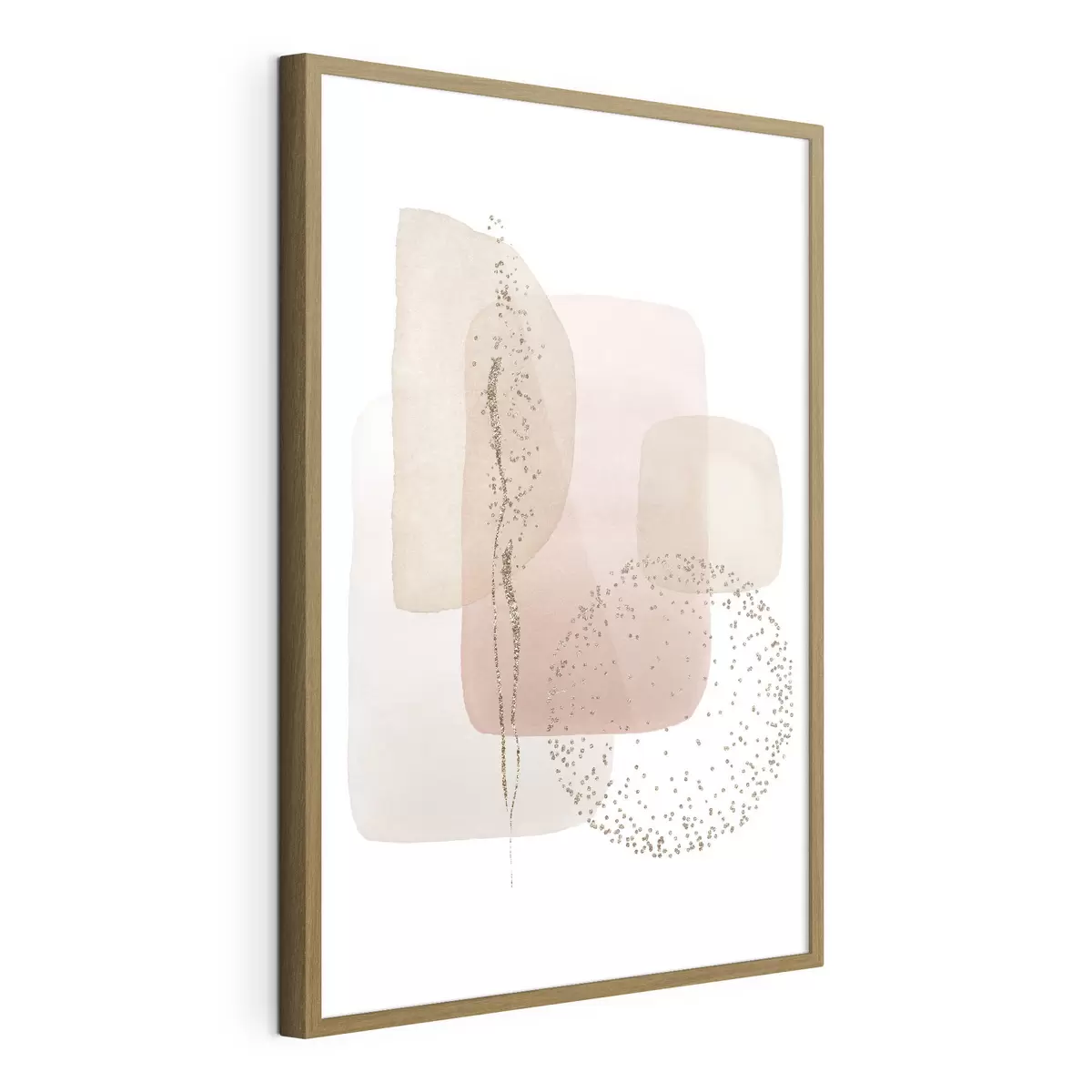Poster Los colores y las formas abstractas se mezclan armoniosamente f35959