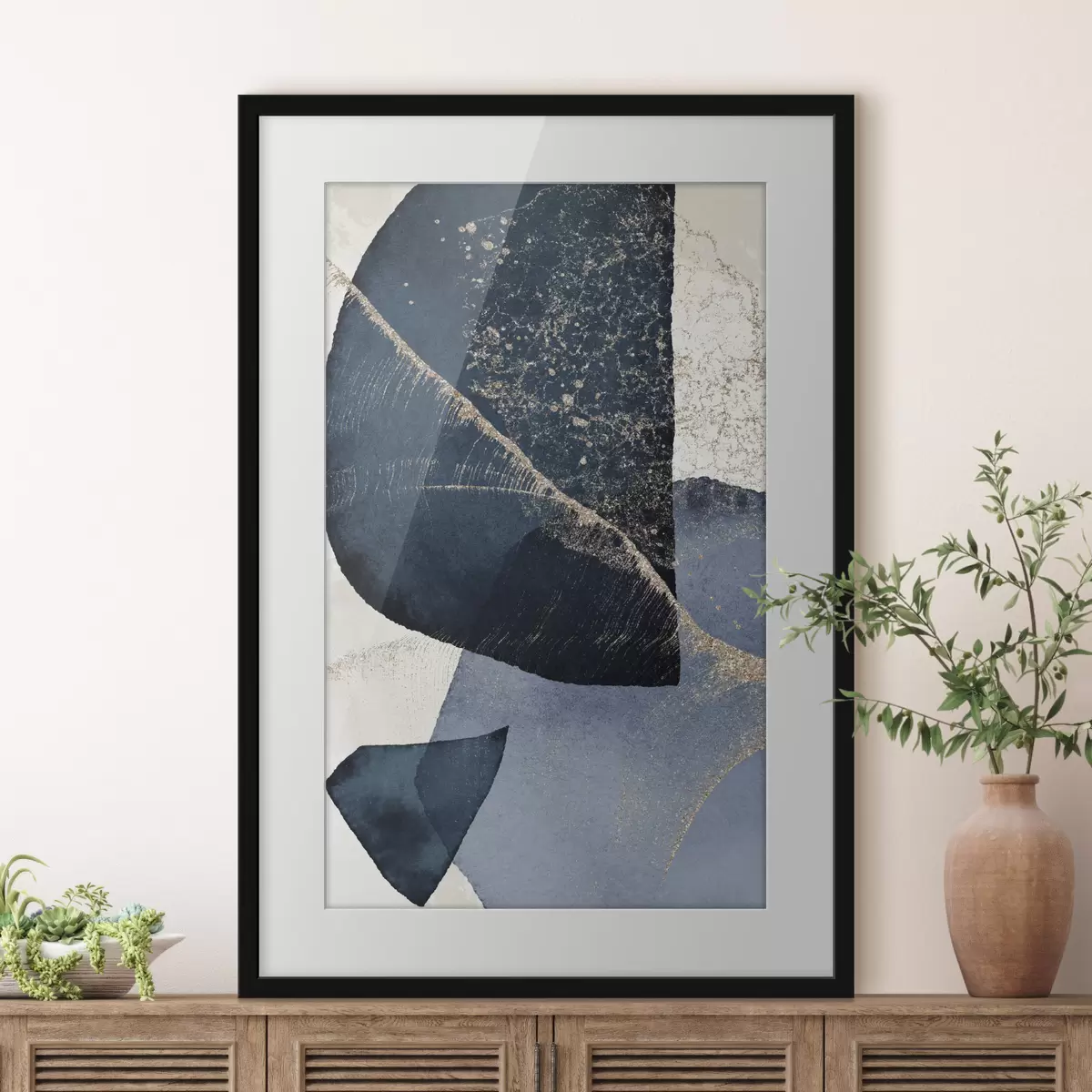 Poster Formas abstractas en colores relajantes f36151
