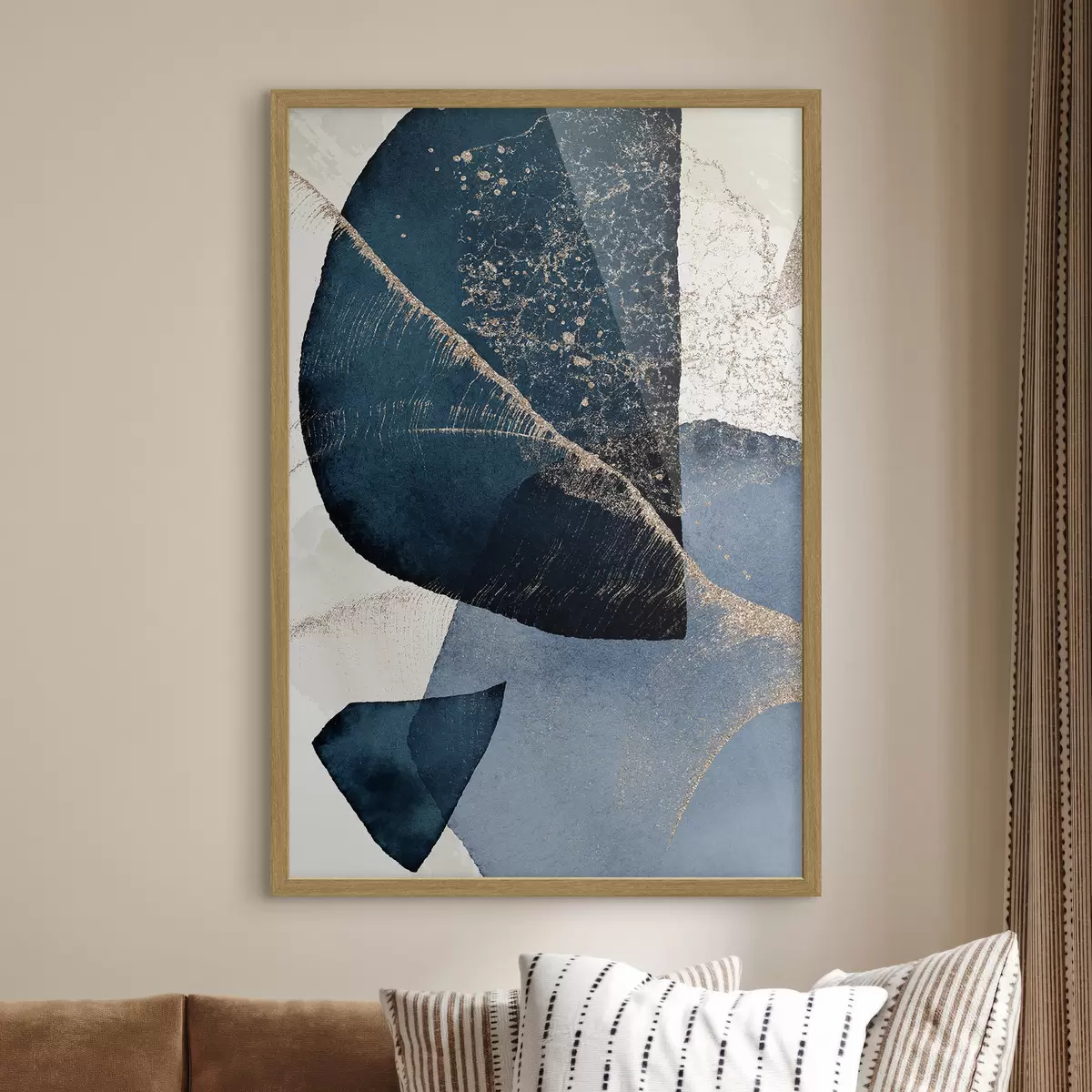 Poster Formas abstractas en colores relajantes f36151