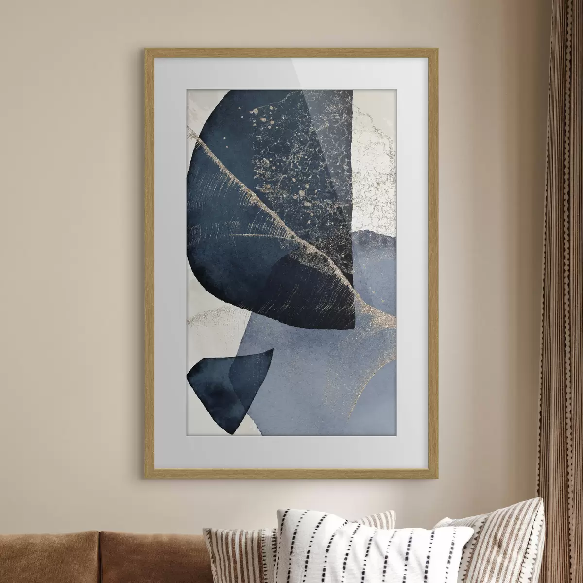 Poster Formas abstractas en colores relajantes f36151