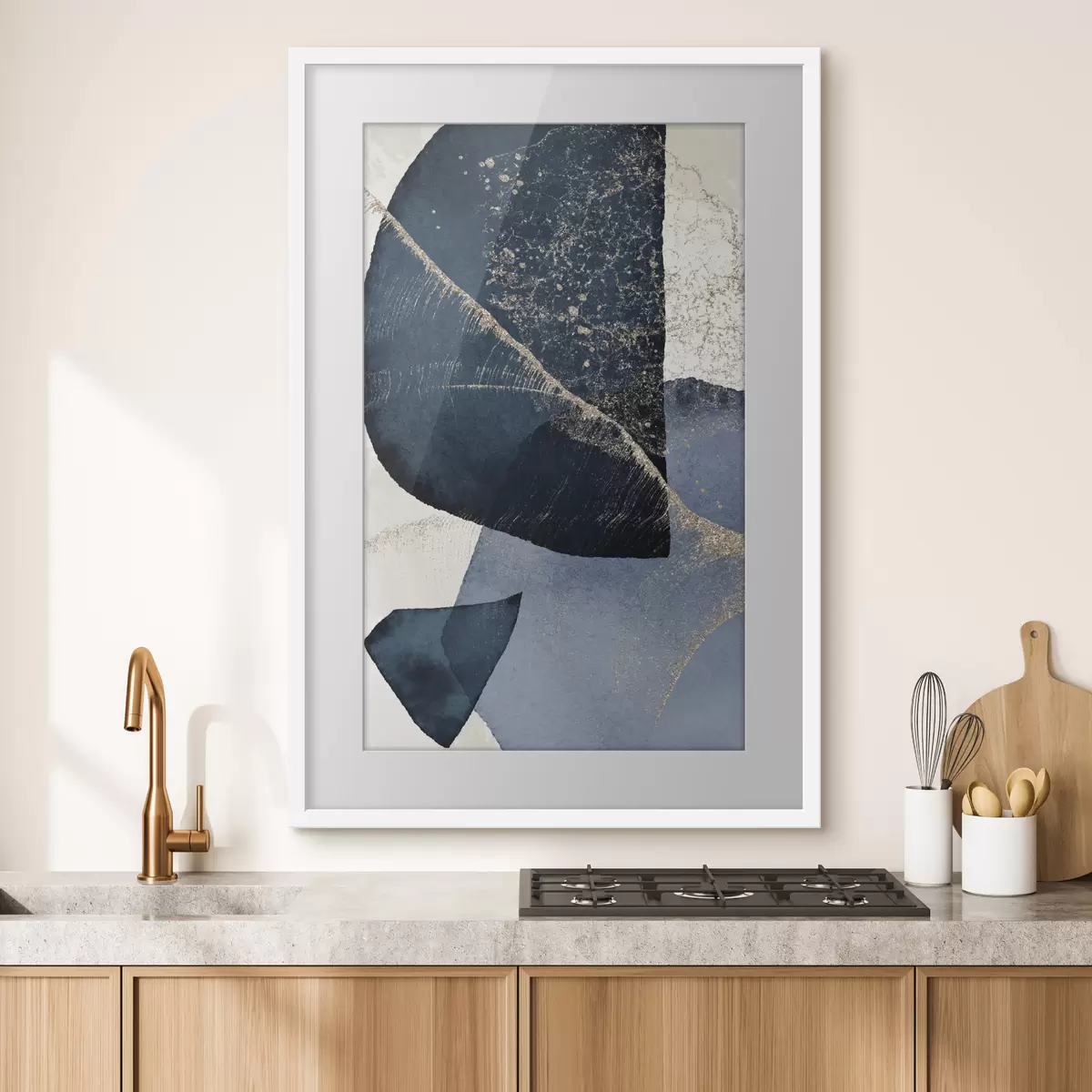 Poster Formas abstractas en colores relajantes f36151