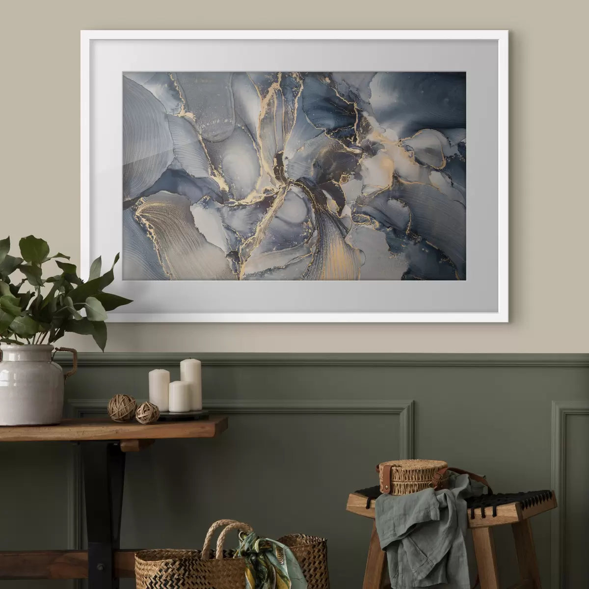 Poster Alquimia azul f36042