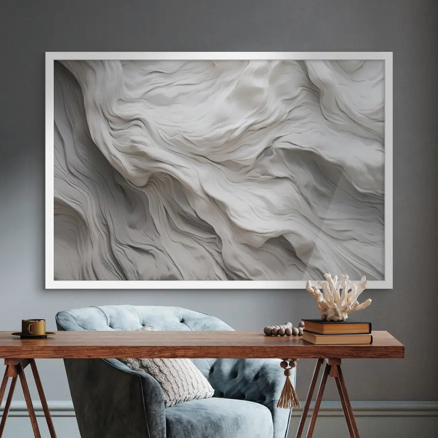 murales de pared Patrones texturizados en formas suaves y fluidas f36032