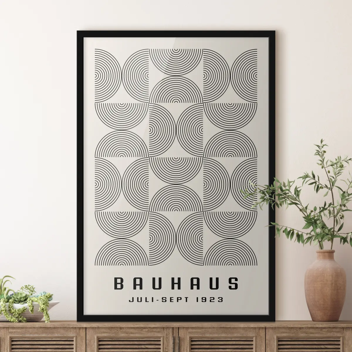 Poster Bauhaus: Diseños modernos de 1923 f35908