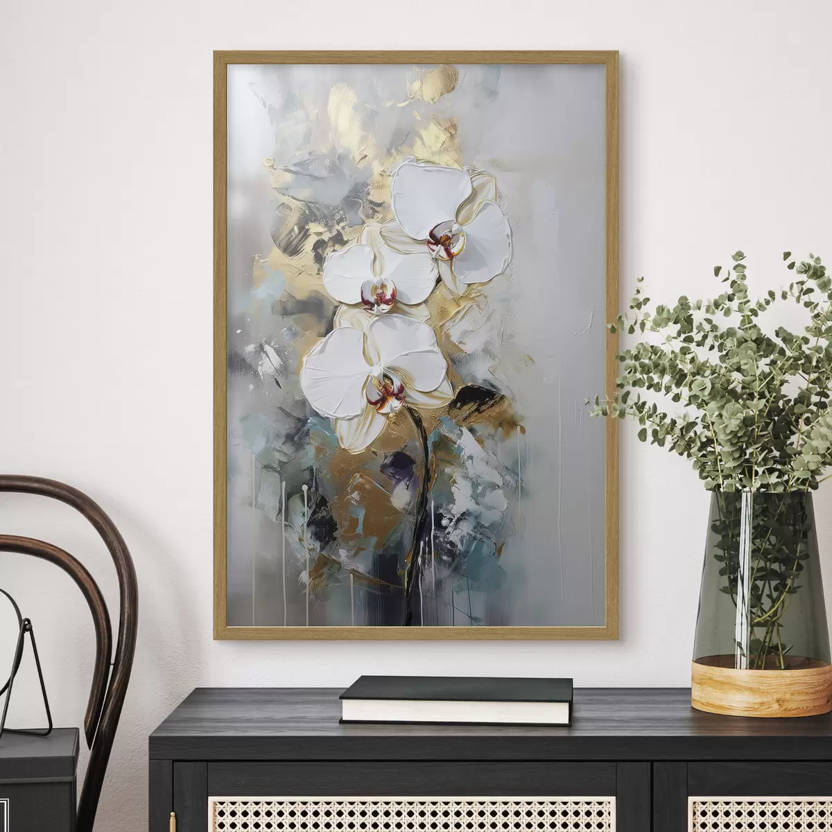 Poster Orquídeas en luz fría f35904