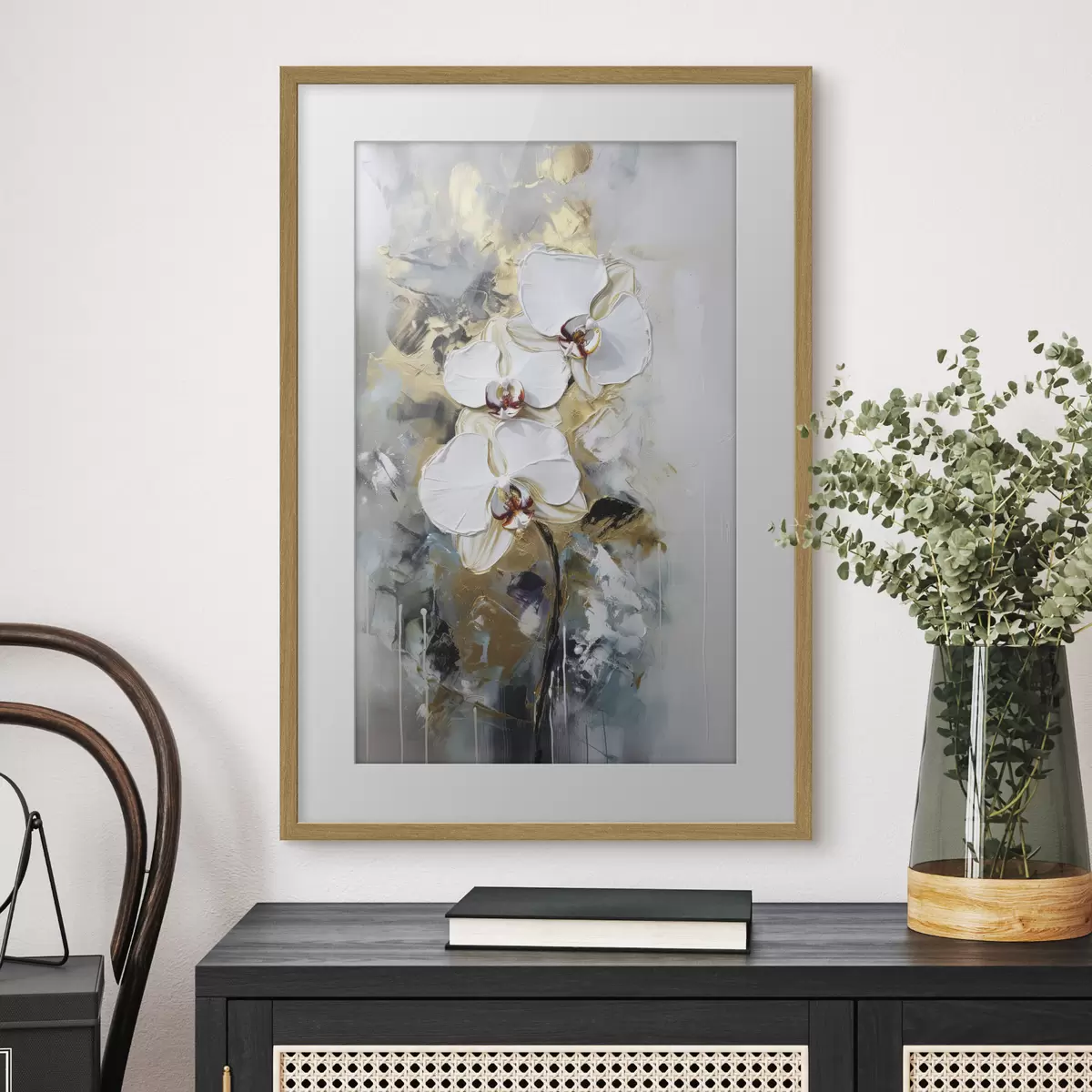Poster Orquídeas en luz fría f35904
