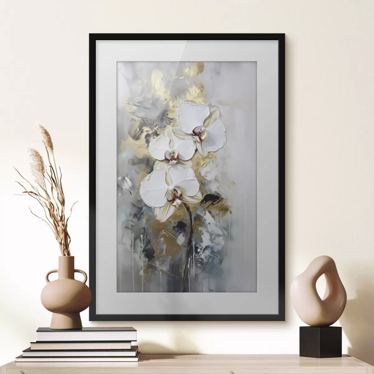 Poster Orquídeas en luz fría f35904