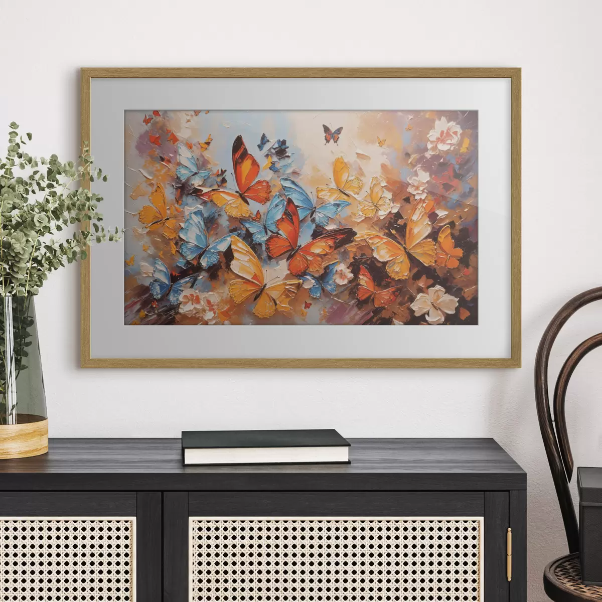 Poster Impulso de color f35824