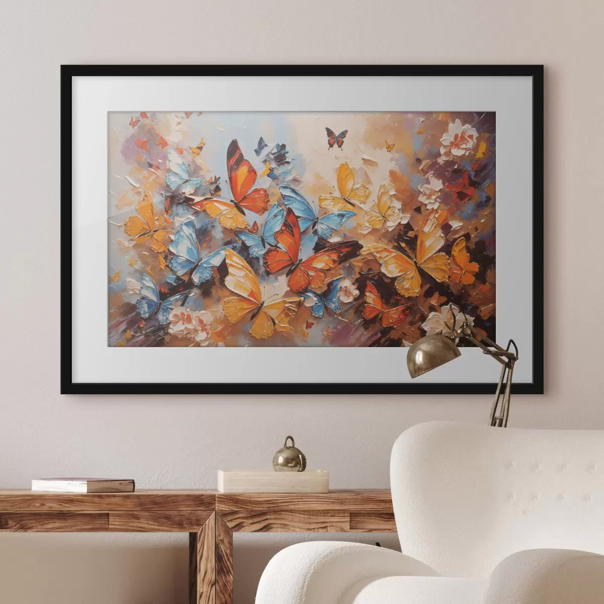 Poster Impulso de color f35824