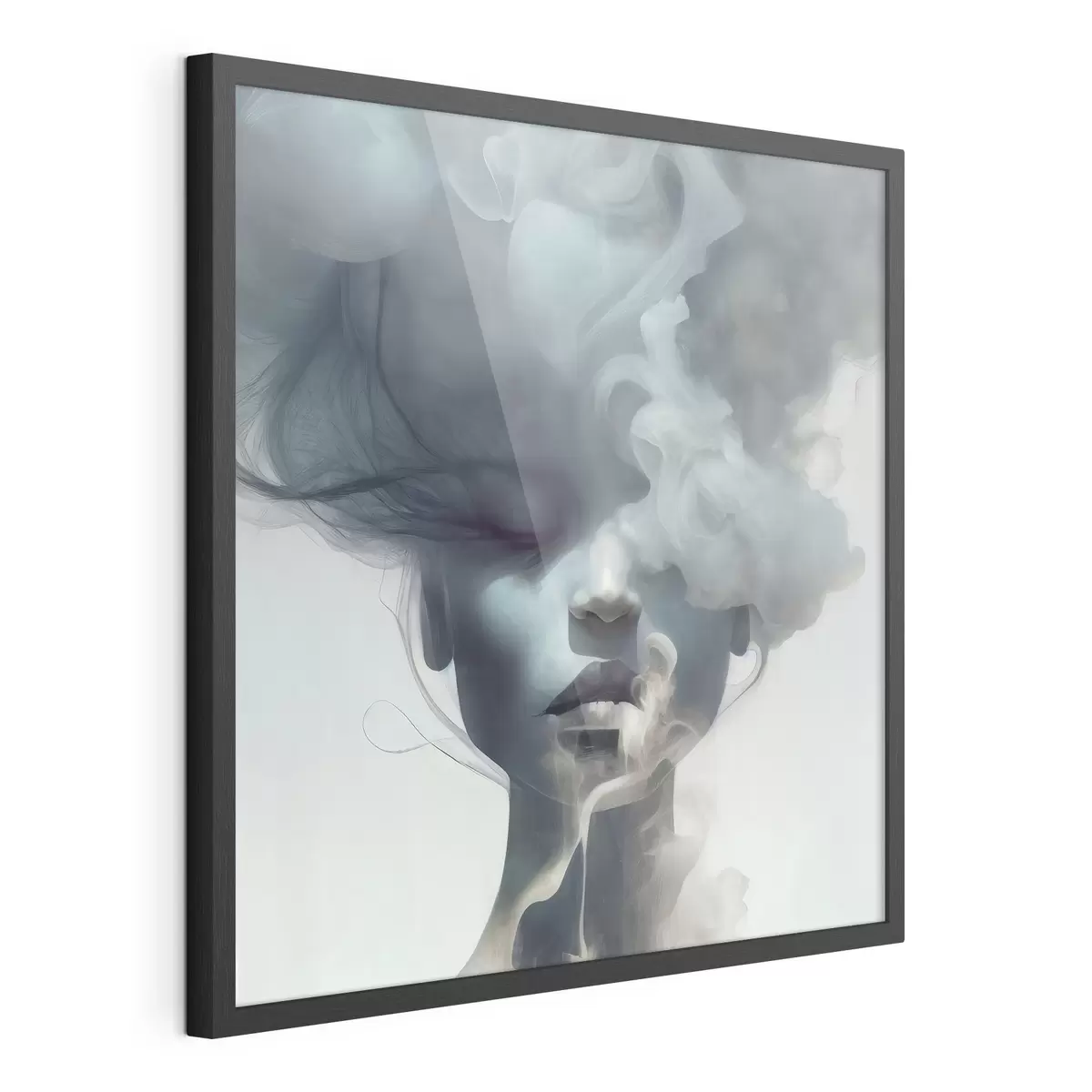 Poster Rostro tras el humo f35818