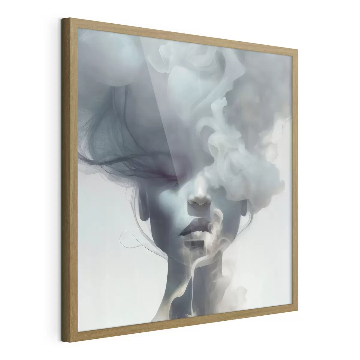 Poster Rostro tras el humo f35818